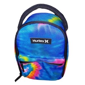 New Kid's Hurley Tie Dye Insulated Lunch Tote Bag